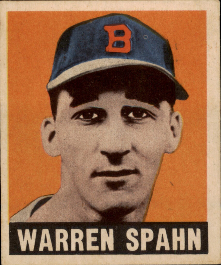 1948 Leaf Warren Spahn