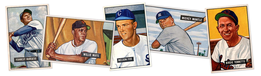 1951 Bowman baseball rookie cards