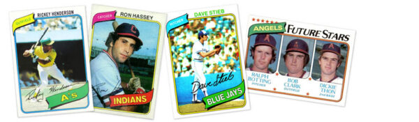 1980 Topps baseball rookie card prices