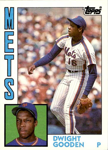 1984 Topps Traded Dwight Gooden Rookie Card #42T