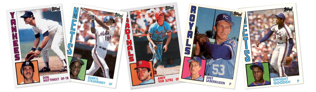 1984 Topps baseball card rookie prices