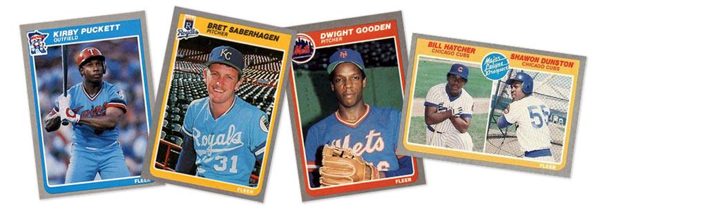1985 Fleer baseball rookie card prices