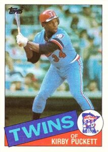 1985 Topps Kirby Puckett baseball card #536