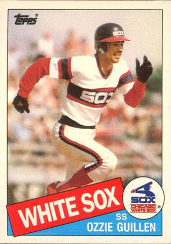 1985 Topps Traded Ozzie Guillen baseball card #43T