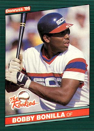 1986 Donruss Rookies Bobby Bonilla baseball card #30