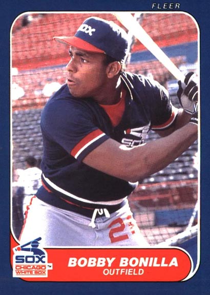 1986 Fleer Update Bobby Bonilla baseball card #U-15