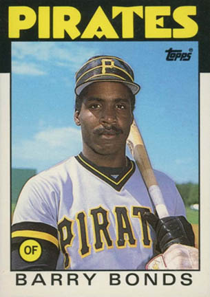 1986 Topps Traded Barry Bonds baseball card #11T