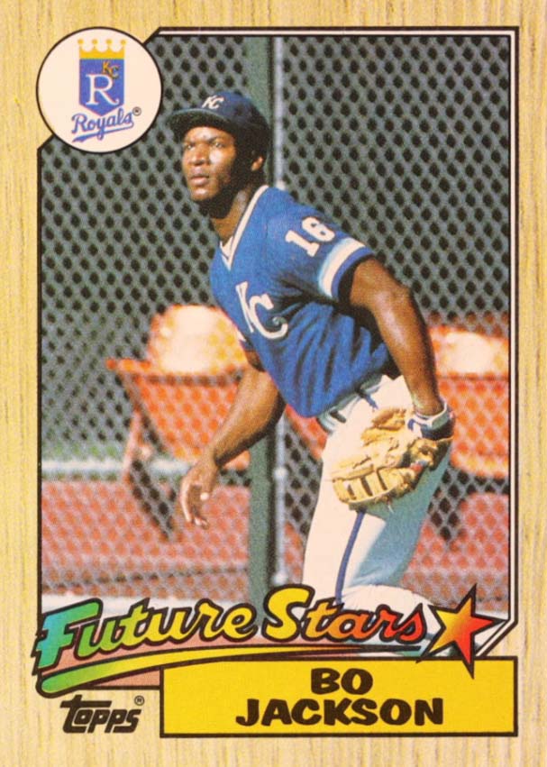 1987 Topps Bo Jackson Future Stars card #170