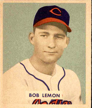 1949 Bowman Bob Lemon rookie card