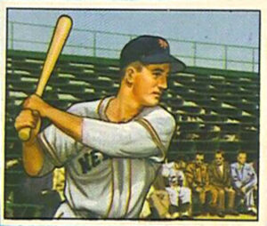 1950 Bowman Don Mueller baseball card