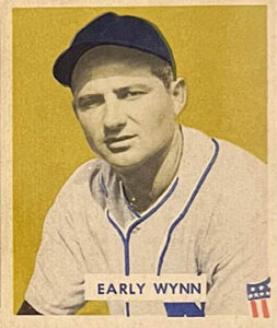 1949 Bowman Early Wynn rookie card