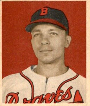 1949 Bowman Ed Stanky rookie card