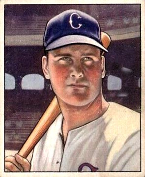 1950 Bowman Gus Zernial baseball card