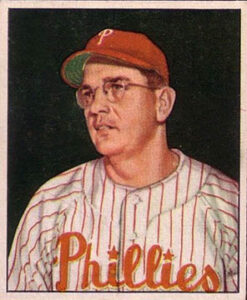 1950 Bowman Jim Konstanty baseball card