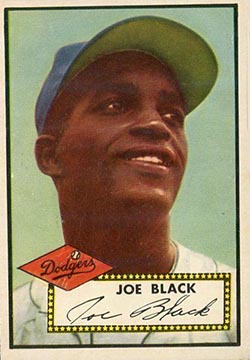 1952 Topps Joe Black baseball card #321