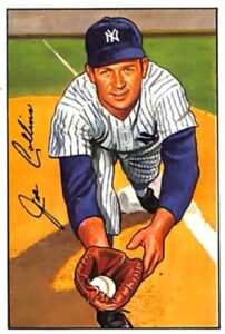 1952 Bowman Joe Collins baseball card