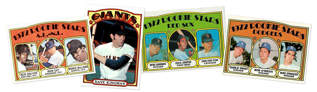 1972 Topps baseball card rookie prices