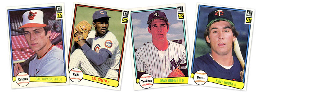 1982 Donruss baseball rookie card prices