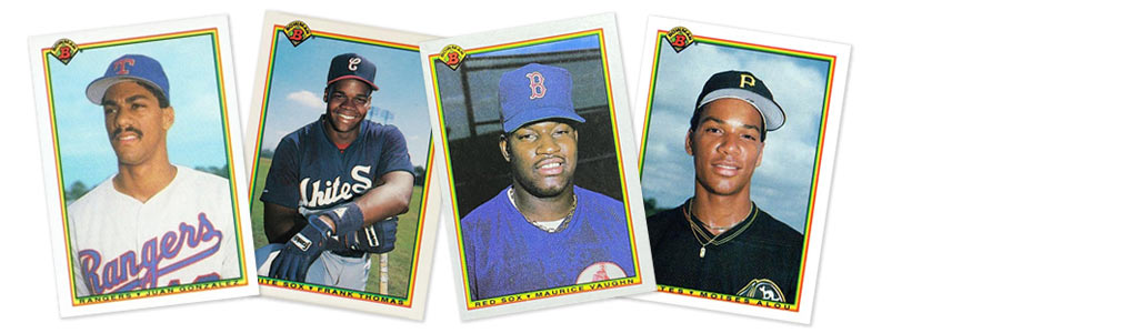1990 Bowman baseball card prices