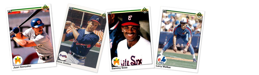 1990 Upper Deck baseball card prices