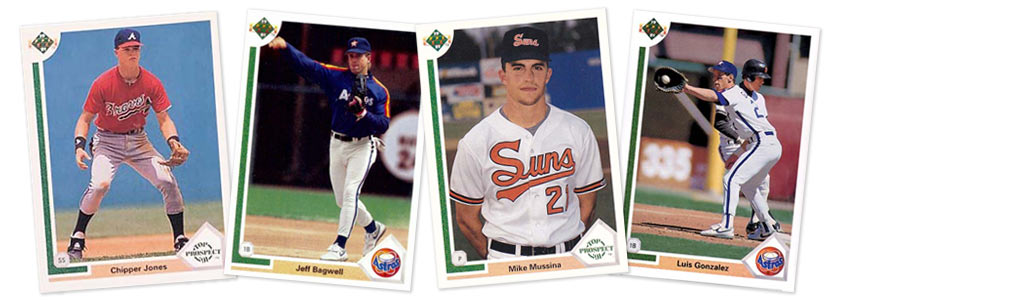 1991 Upper Deck baseball rookie card prices