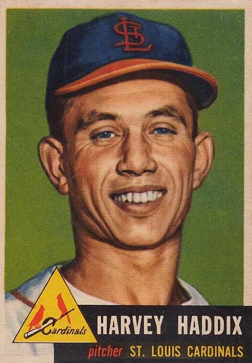 1953 Topps Harvey Haddix #273
