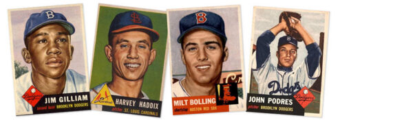 1953 Topps baseball card values