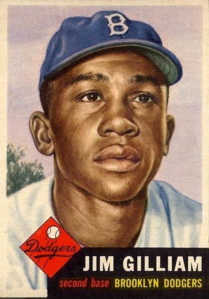 1953 Topps Jim Gilliam #258