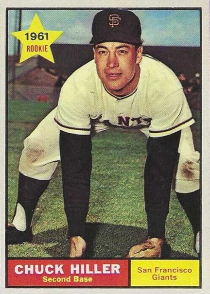 1961 Topps Chuck Hiller #538