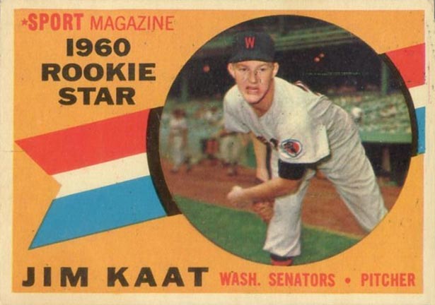 1960 Topps Jim Kaat #136