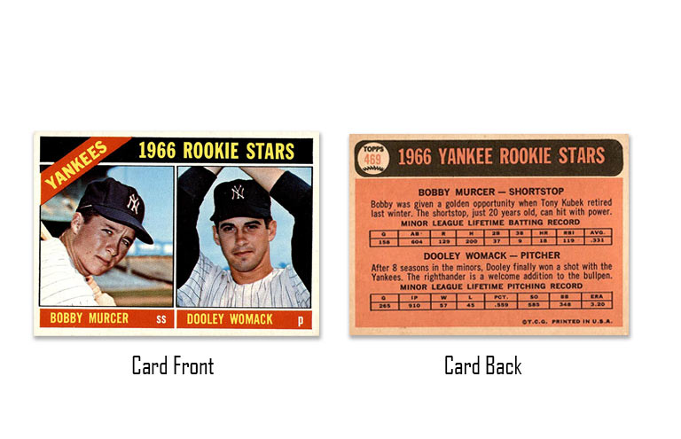 1966 Topps Bobby Mercer rookie card