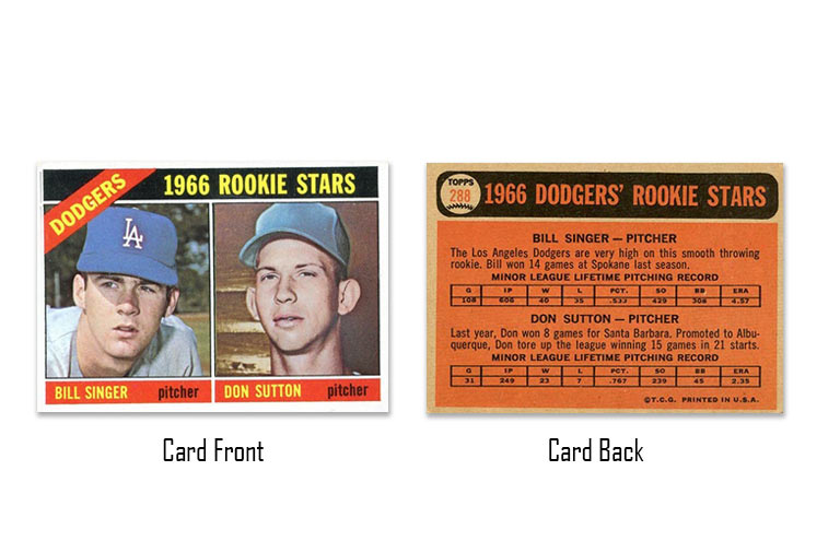 1966 Topps Don Sutton rookie card