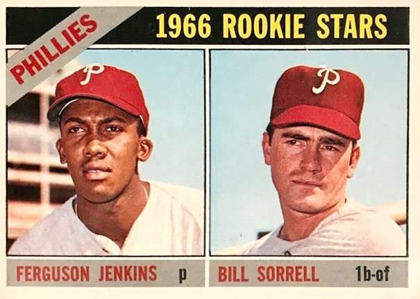 1966 Topps Fergie Jenkins #254 rookie
