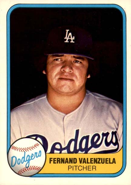 1981 Fleer Fernando Valenzuela #140