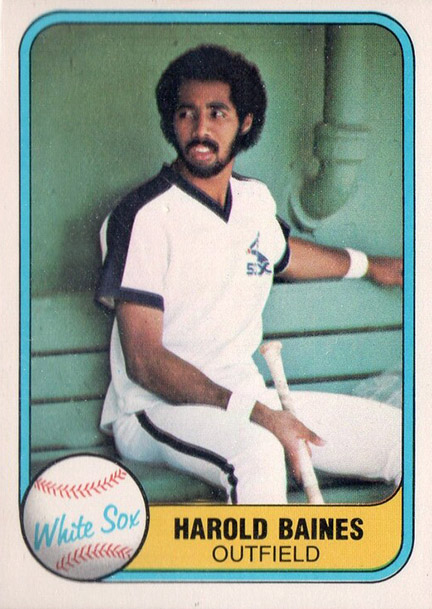 1981 Fleer Harold Baines #346