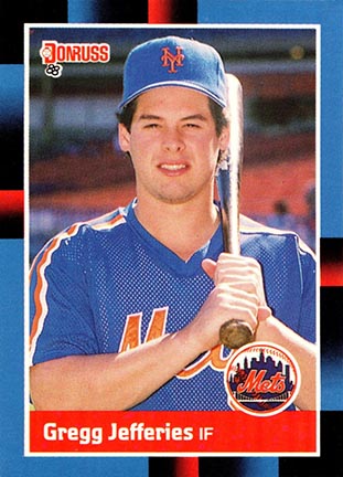 1988 Donruss Gregg Jefferies #657