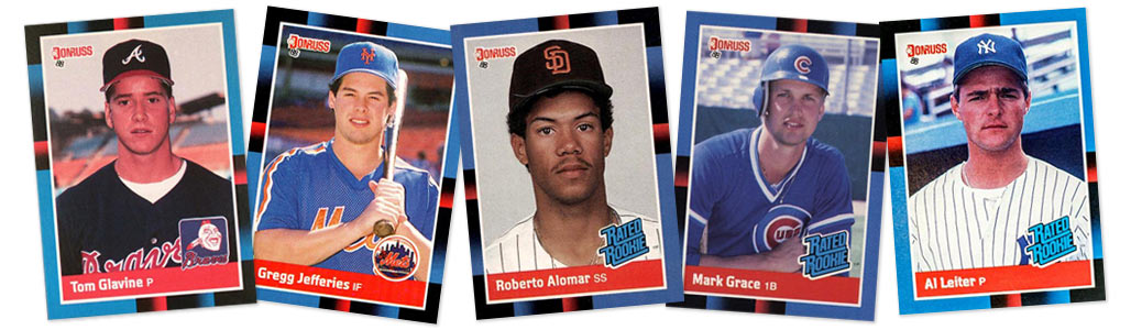 1988 Donruss baseball rookie card values