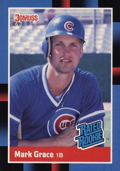 1988 Donruss Mark Grace #40