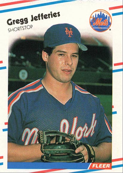 1988 Fleer Gregg Jefferies #137