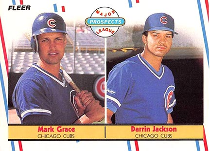 1988 Fleer Mark Grace #641
