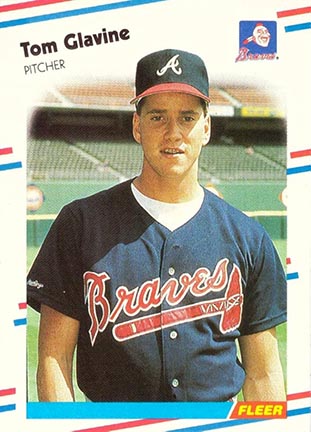 1988 Fleer Tom Glavine #539