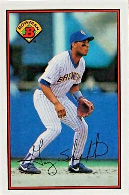 1989 Bowman Gary Sheffield rookie card #142