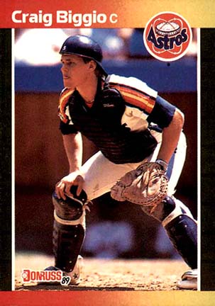 1989 Donruss Craig Biggio rookie #561