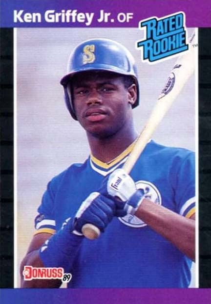1989 Donruss Ken Griffey Jr. Rated Rookie #33