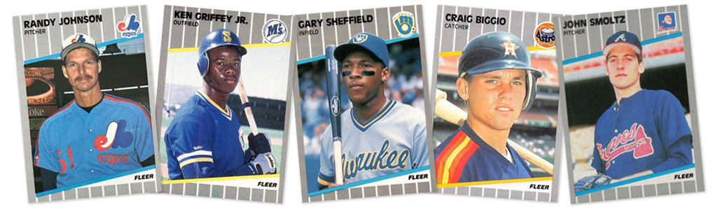 1989 Fleer and Fleer Update baseball card prices