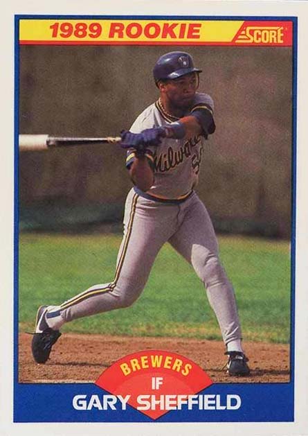 1989 Score Gary Sheffield #625