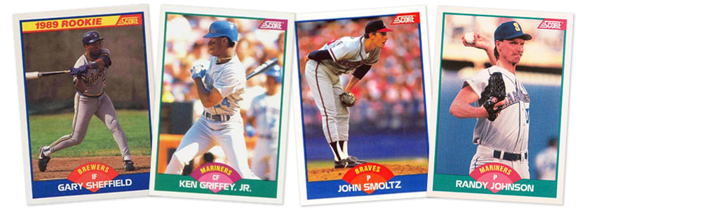 1989 Score baseball card prices