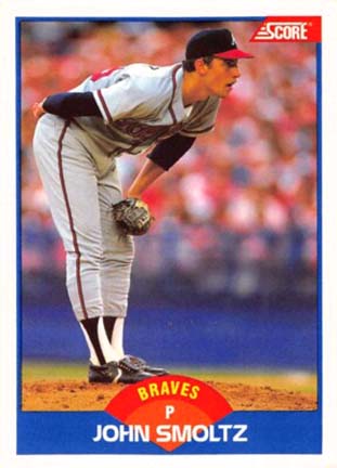 1989 Score John Smoltz #616