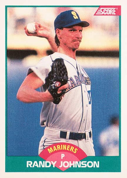 1989 Score Traded Randy Johnson #77T