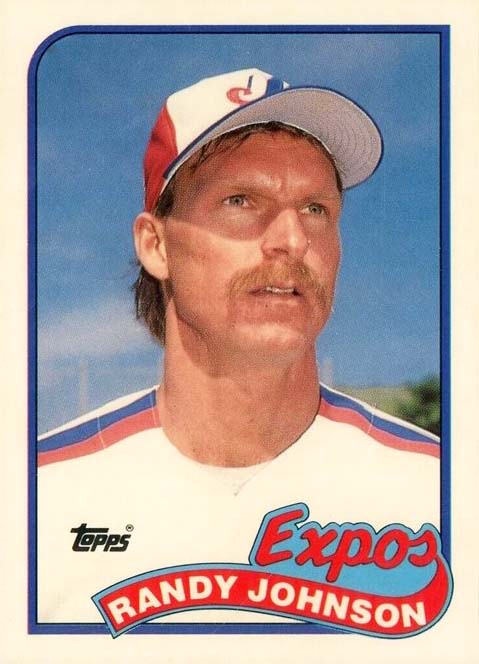 1989 Topps Randy Johnson #647